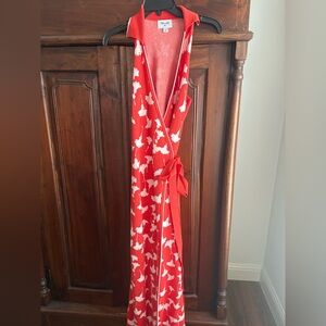 Diane Von Furstenberg for Target, size small, worn once, knit wrap dress
